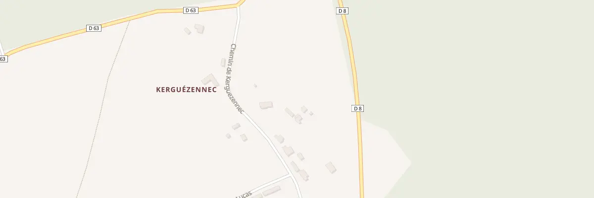 Plan du 3 Bel Air à Coadout