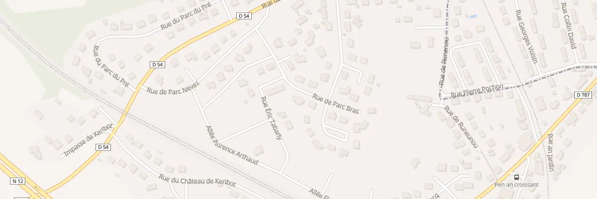 Plan du 21 Rue Parc Bras à Grâces