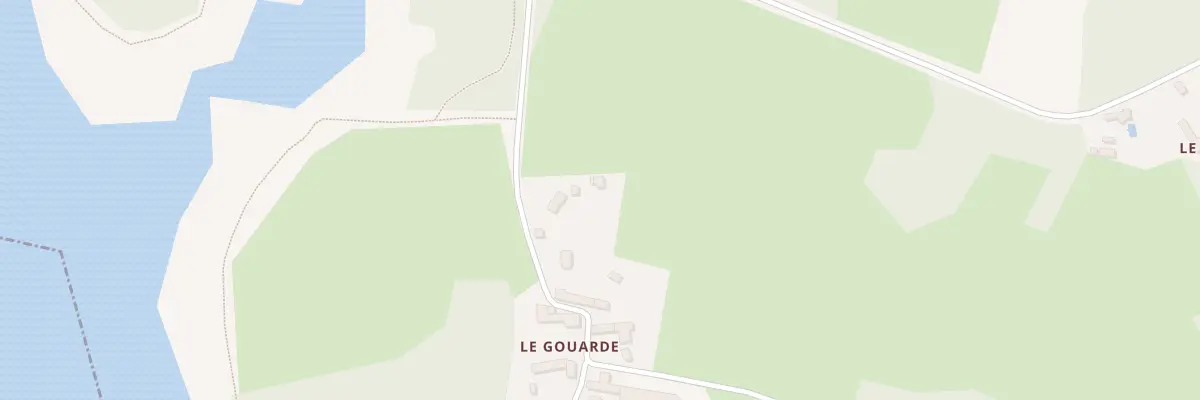 Plan du 5509 Le Gouarde à Nostang