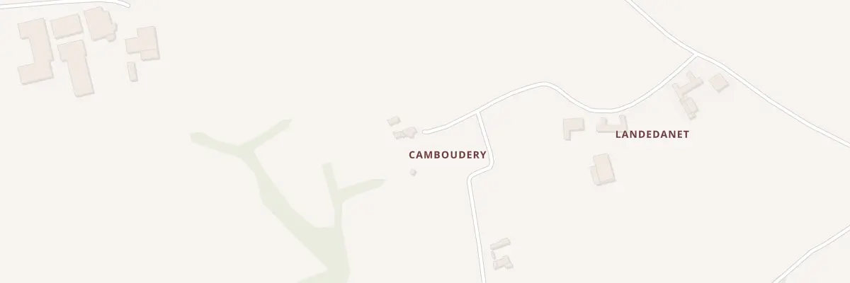 Plan du 1 Gamboudery à Pleumeur-Gautier
