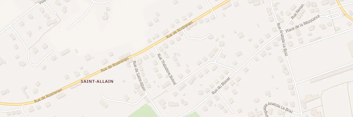 Plan du 4 Rue Théodore Botrel à Saint-Nicolas-du-Pélem