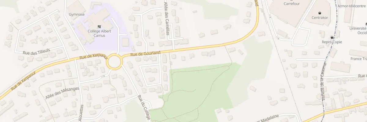 Plan du 13 Rue de Gourland à Grâces