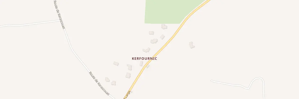 Plan du 5866 Kerfournic à Erdeven