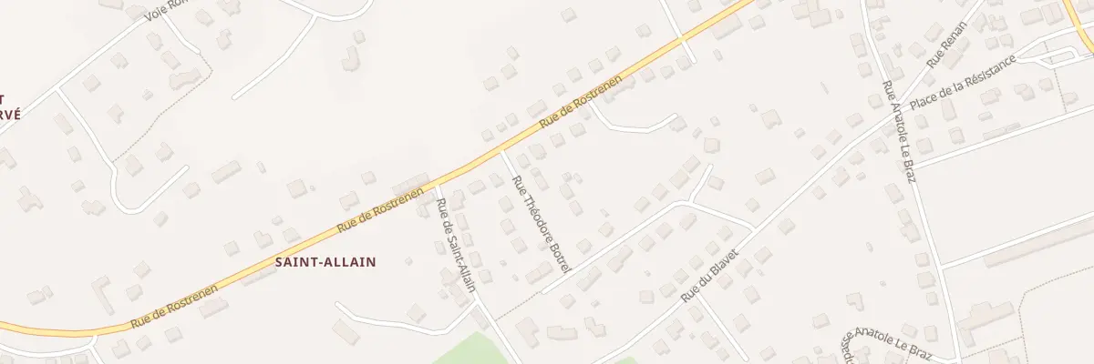 Plan du 6 Rue Théodore Botrel à Saint-Nicolas-du-Pélem