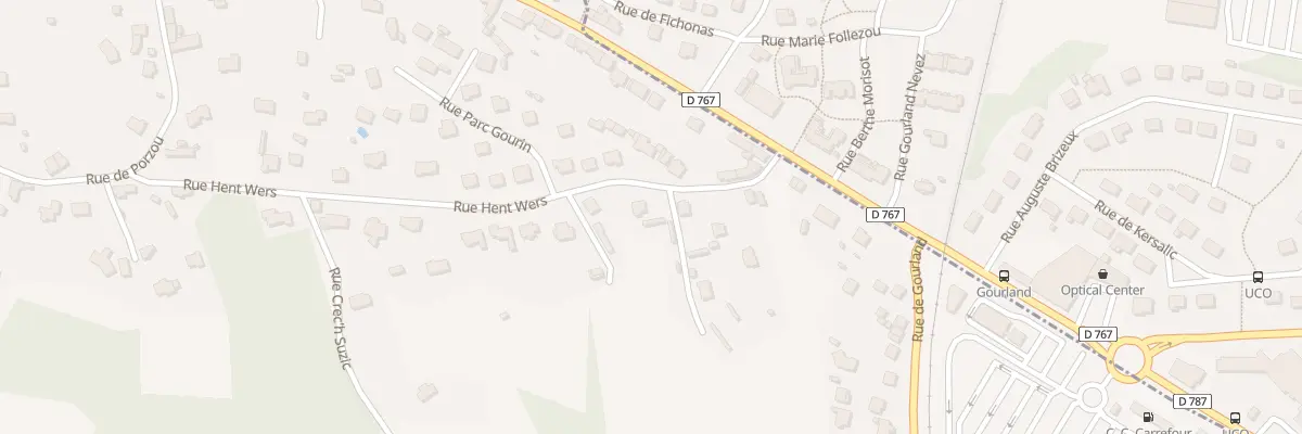 Plan du 11 Rue de Hent Wers à Grâces