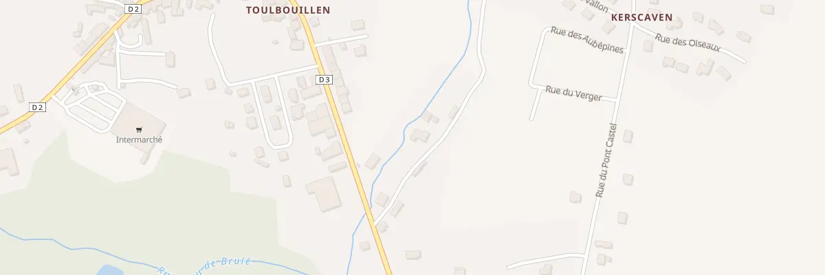 Plan du 6244 Rue de la Libération à Bubry