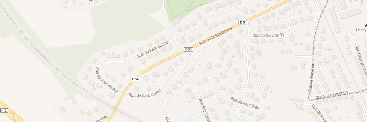 Plan du 85 Rue de la Madeleine à Grâces