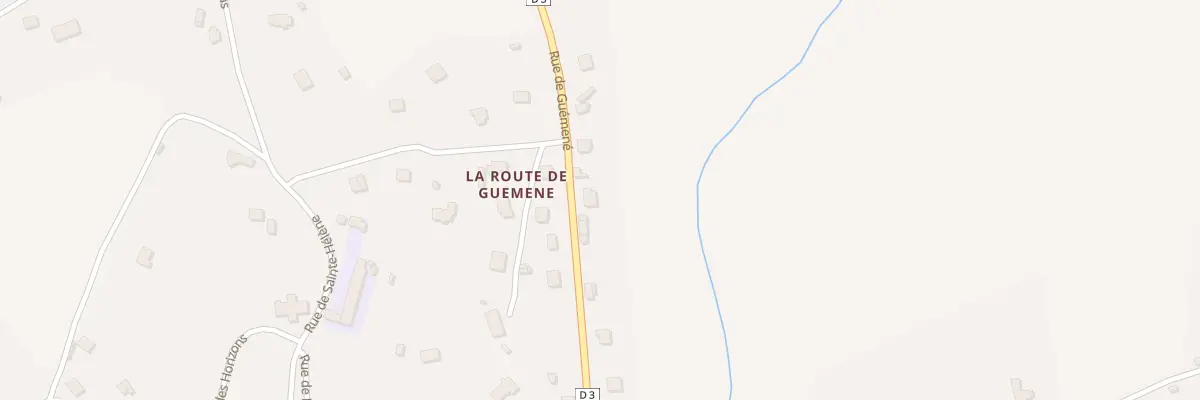 Plan du 6078A Rue de Guémené à Bubry