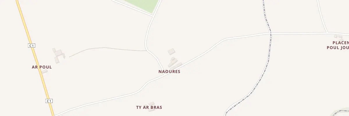 Plan du 5105 An Naourel à Kerbors