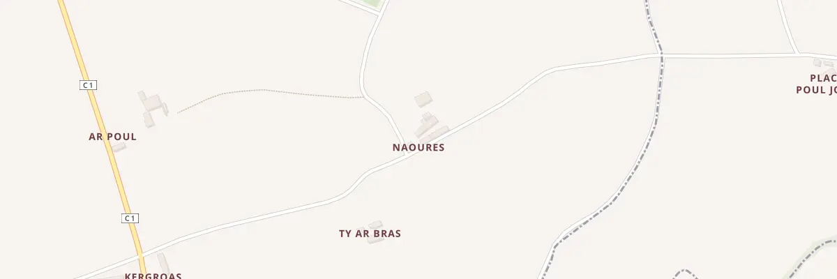 Plan du 5104 An Naoures à Kerbors