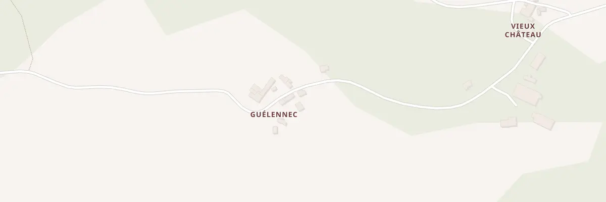 Plan du 5609 Guelenec à Bubry