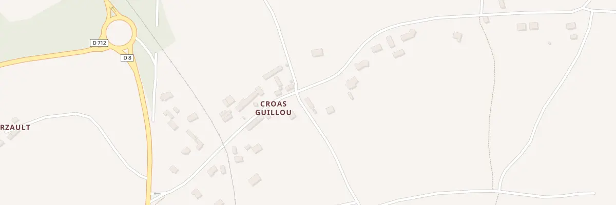 Plan du 19 Croas Guillou à Plouisy