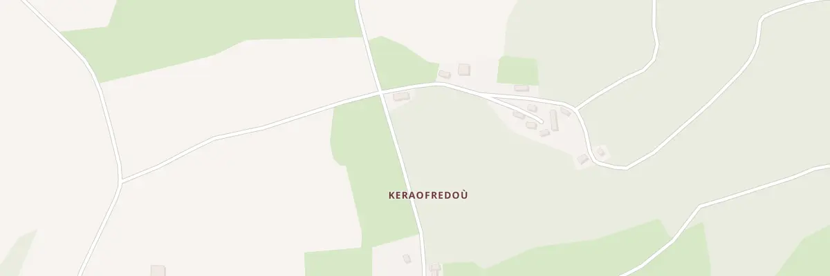 Plan du 4 Keraofredoù à Bourbriac