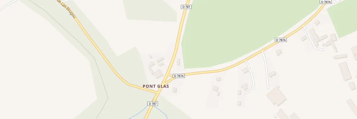 Plan du 2 Pont Glas à Grâces