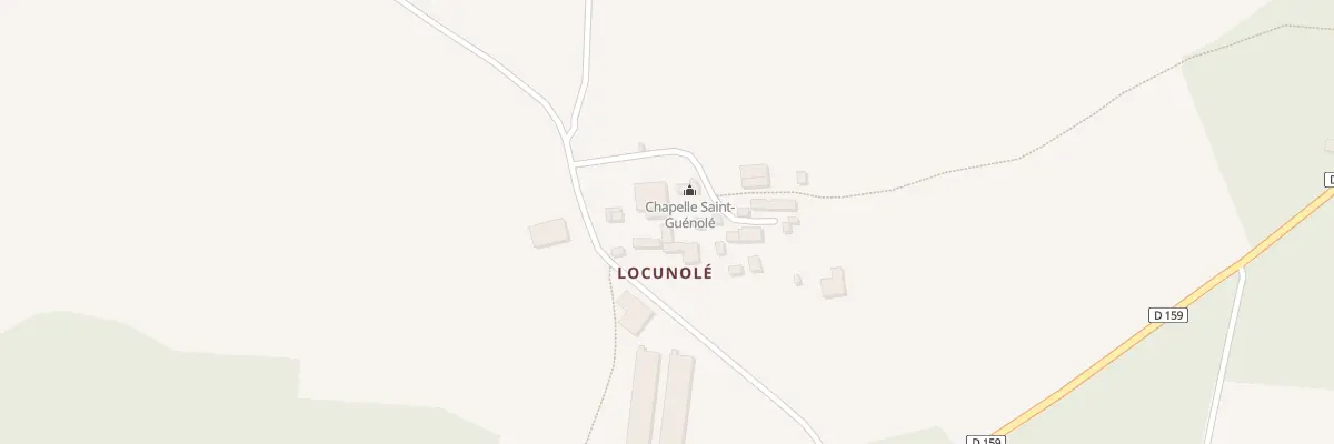 Plan du 5065 Locunolé à Quistinic