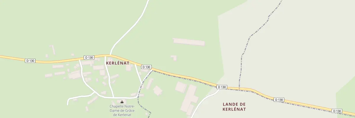 Plan du 107 Kerlenat à Locmalo