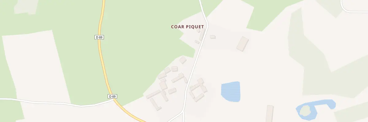 Plan du 5094 Coat Piquet à Magoar