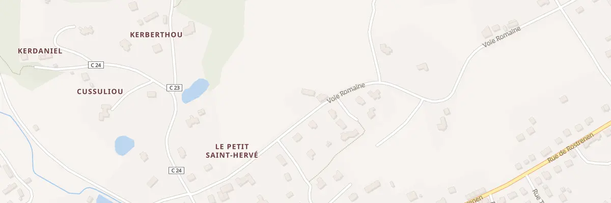 Plan du 12 Voie Romaine à Saint-Nicolas-du-Pélem