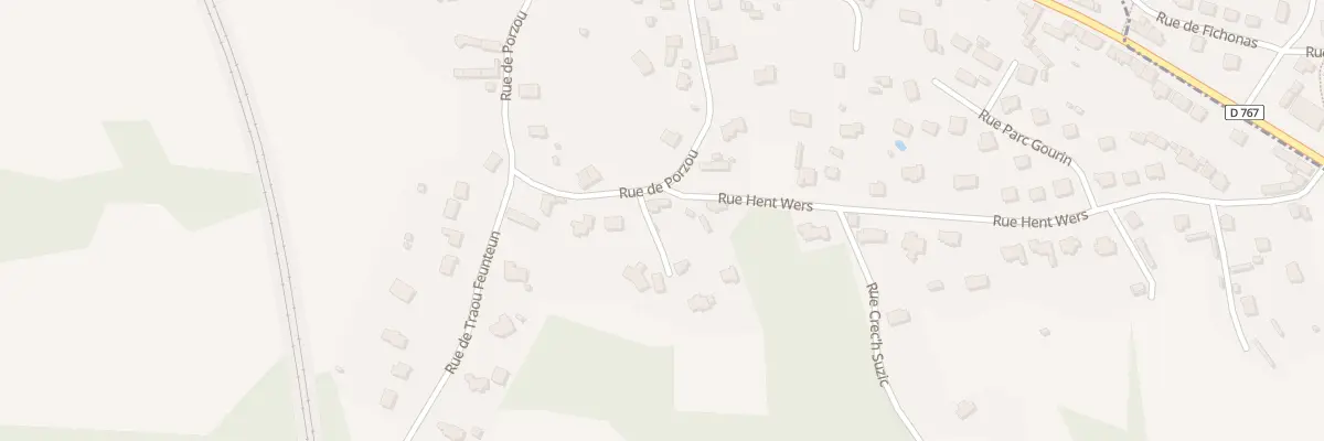 Plan du 20 Rue de Porzou à Grâces