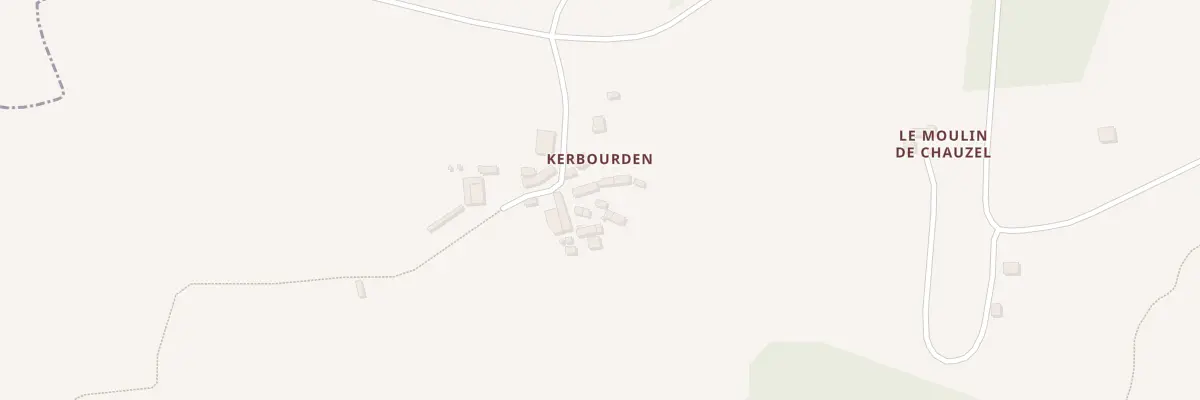Plan du 5132A Kerbourden à Quistinic