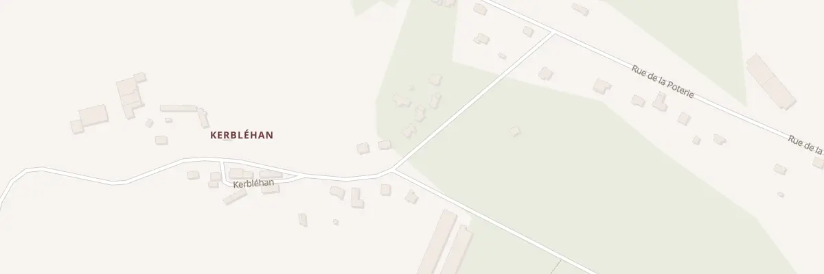 Plan du 9005 Kerbléhan à Languidic