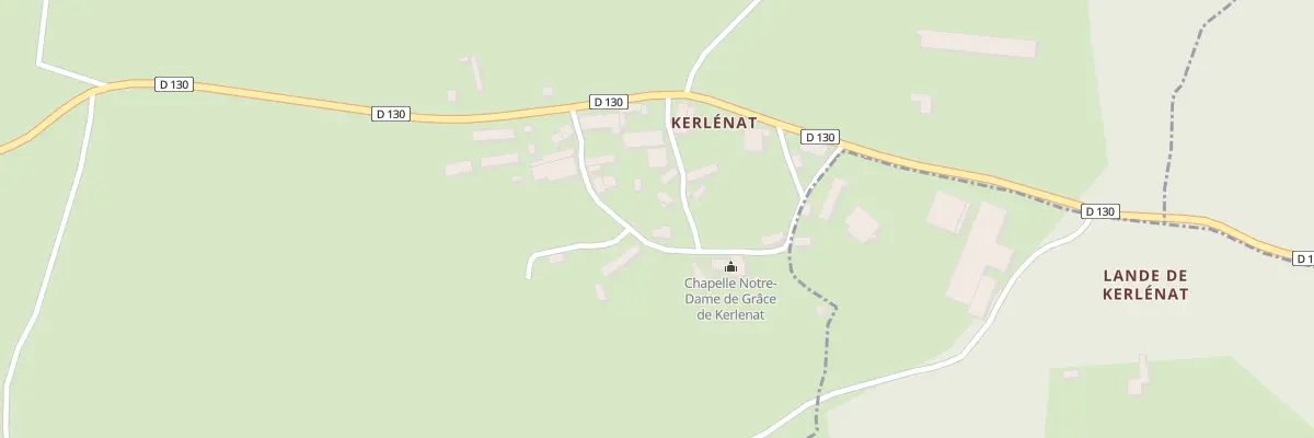 Plan du 209 Kerlenat à Locmalo