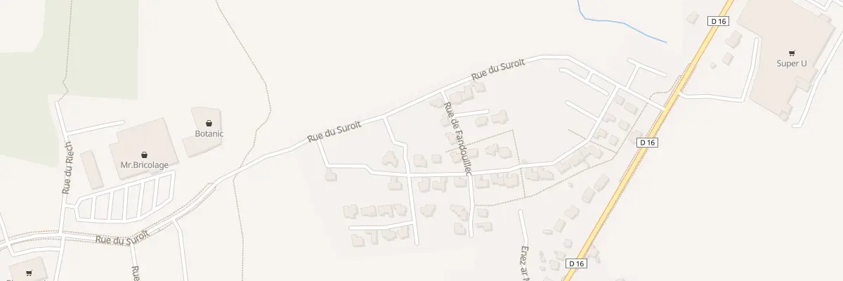 Plan du 1 Ile des Moines à Belz