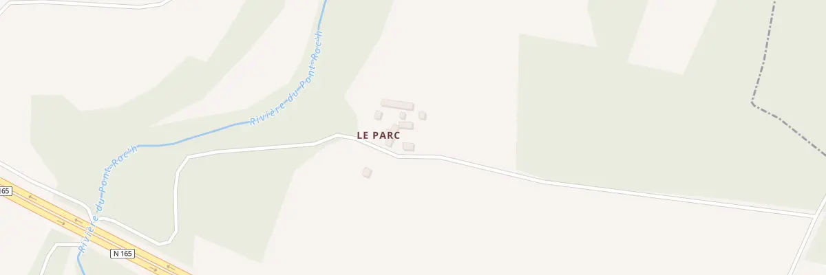 Plan du 5 Le Parc à Nostang