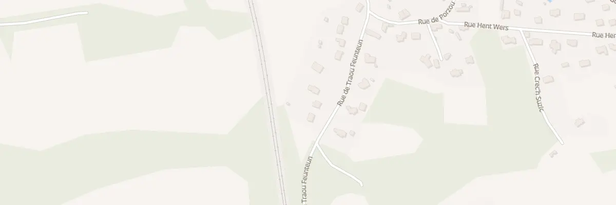 Plan du 3 Rue de Traou Feunteun à Grâces