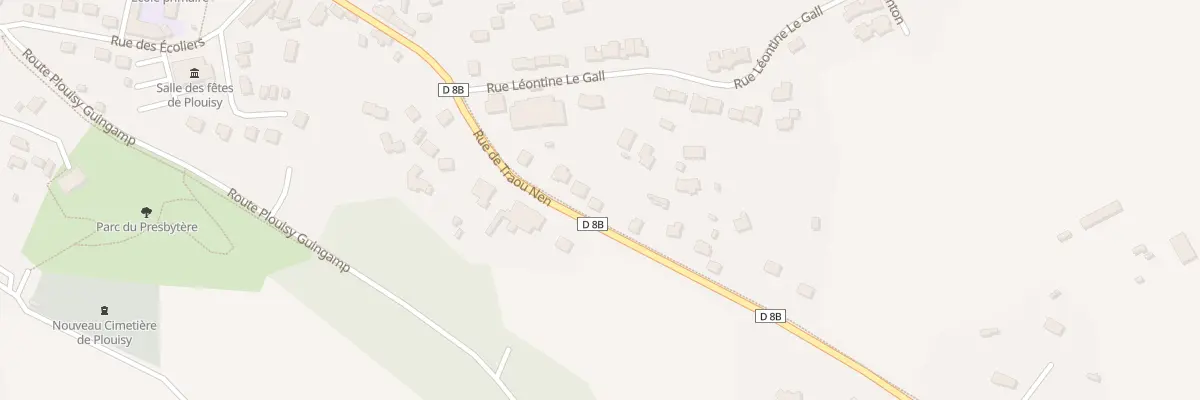 Plan du 31 Rue de Traou Nen à Plouisy