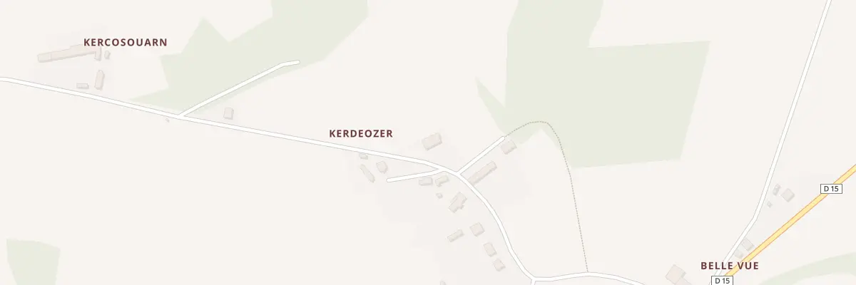 Plan du 5 Kerdeozer à Plouëc-du-Trieux