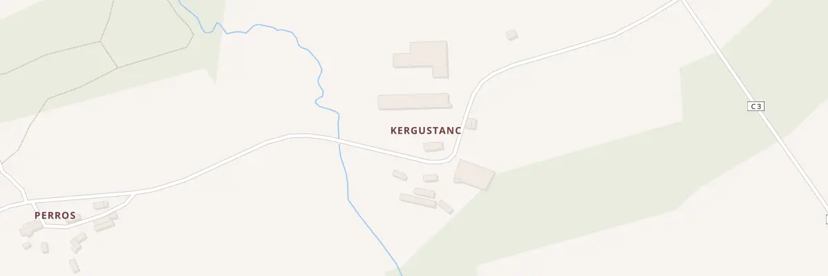 Plan du 5355 Kergustanc à Locmalo