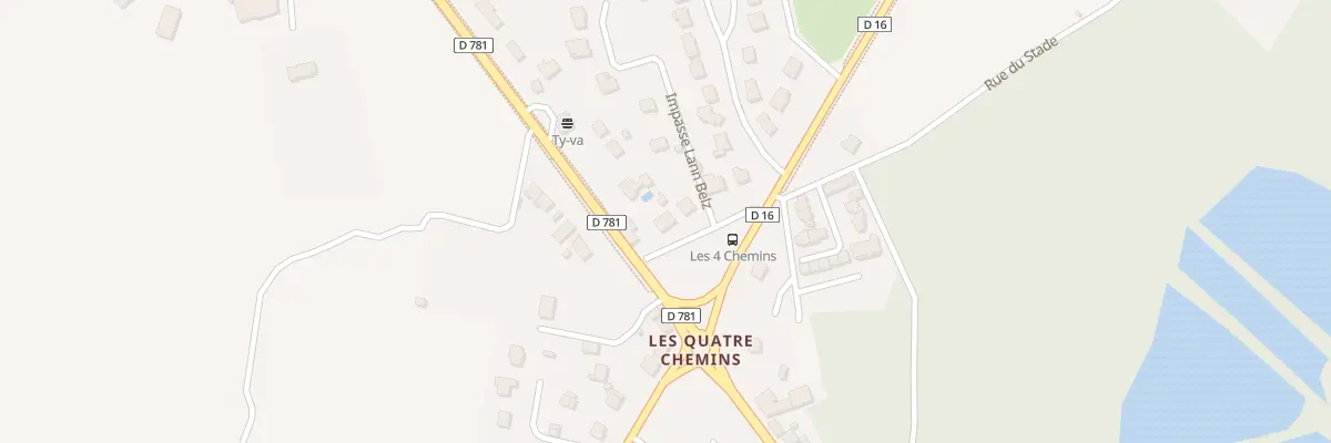 Plan du 78 Rue des Sports à Belz