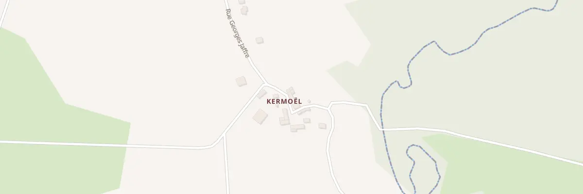 Plan du 5290 Kermoel à Brandérion