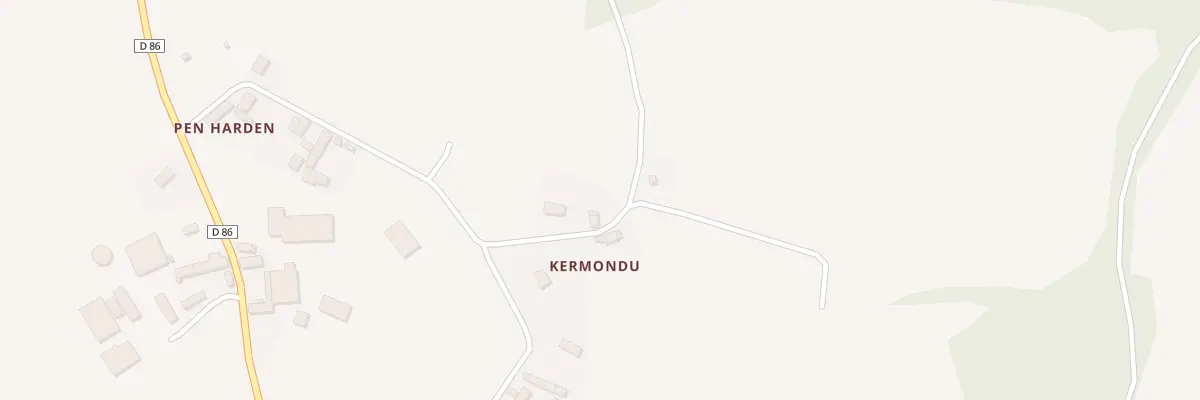 Plan du 6 Kermondu à Plouëc-du-Trieux