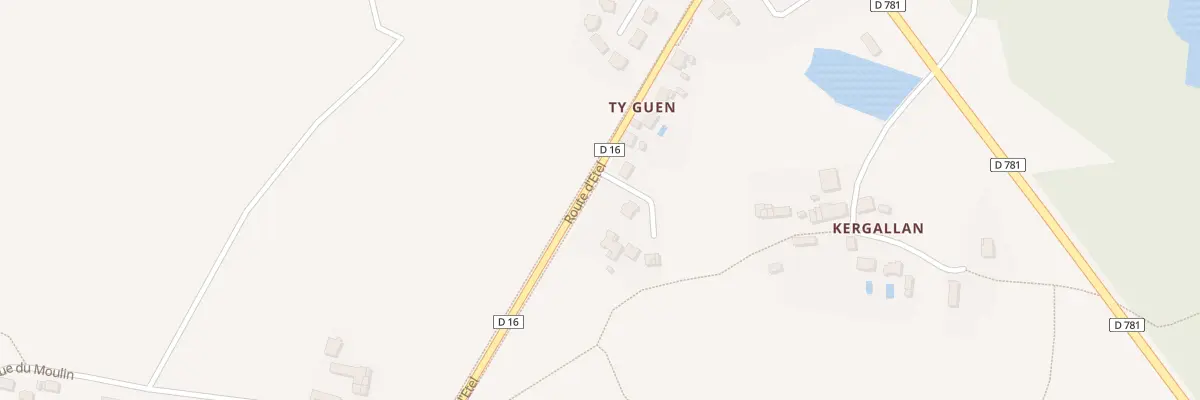 Plan du 27 Rte d’Etel à Belz