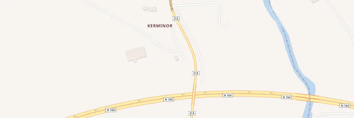 Plan du 5012 Rte de Plounevez à Gouarec