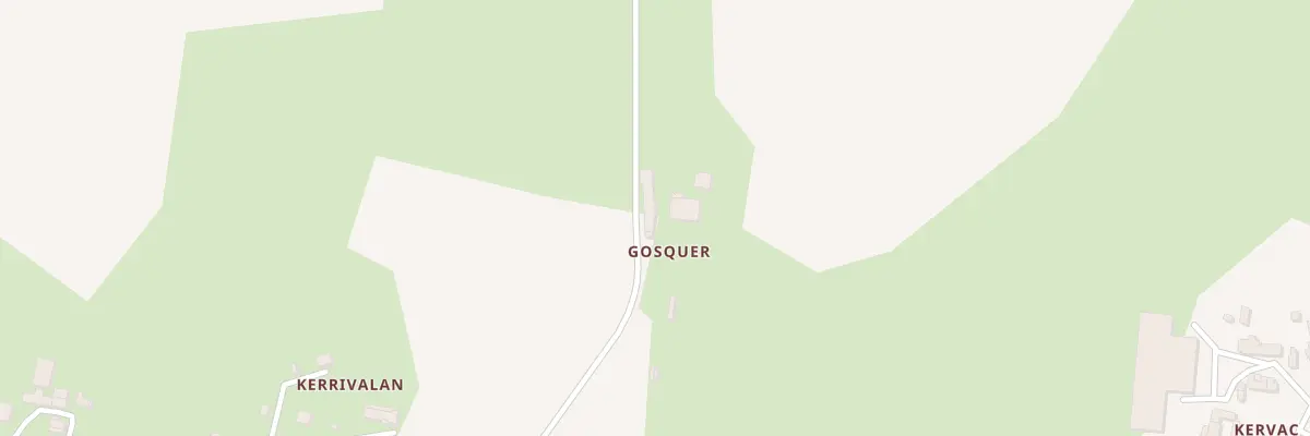 Plan du 5685 Gosquer à Bubry