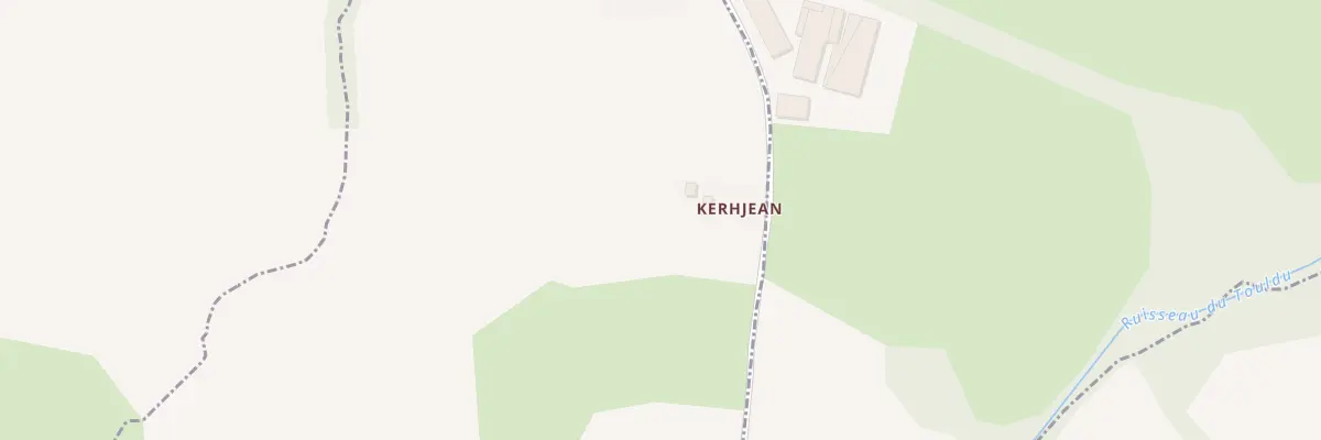 Plan du 5018 Kerjean à Magoar