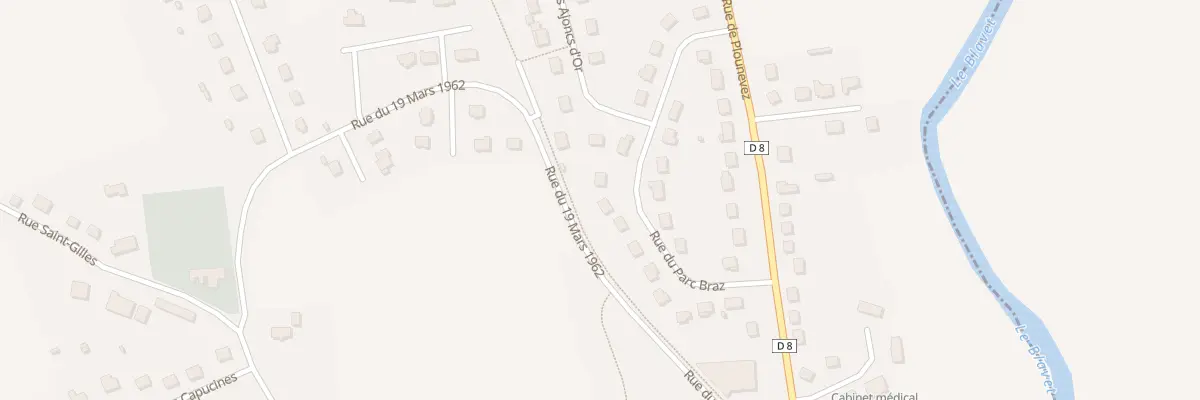 Plan du 15 Rue du Parc Braz à Gouarec