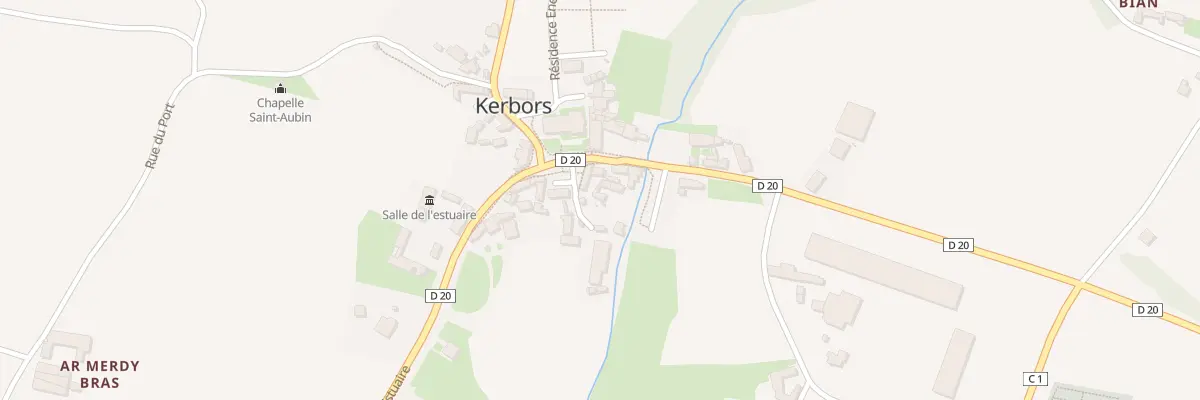 Plan du 9 Pl de l’Église à Kerbors