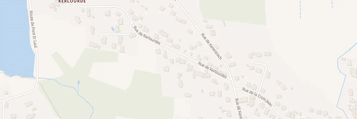 Plan du 21 Rue de Kerlourdes à Belz