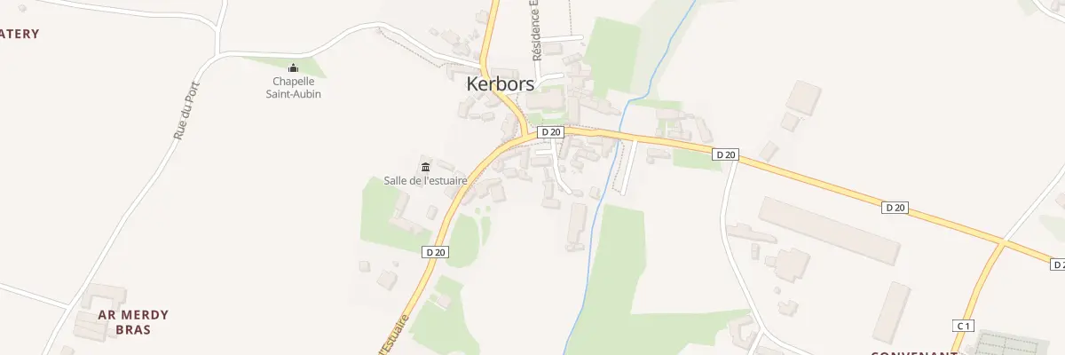 Plan du 6 Pl de l’Église à Kerbors