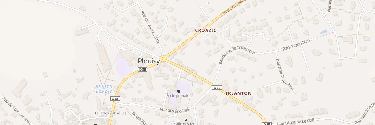 Plan du 5415 Rue de Traou Nen à Plouisy