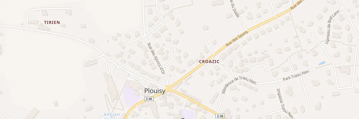 Plan du 4 Rue des Mesanges à Plouisy