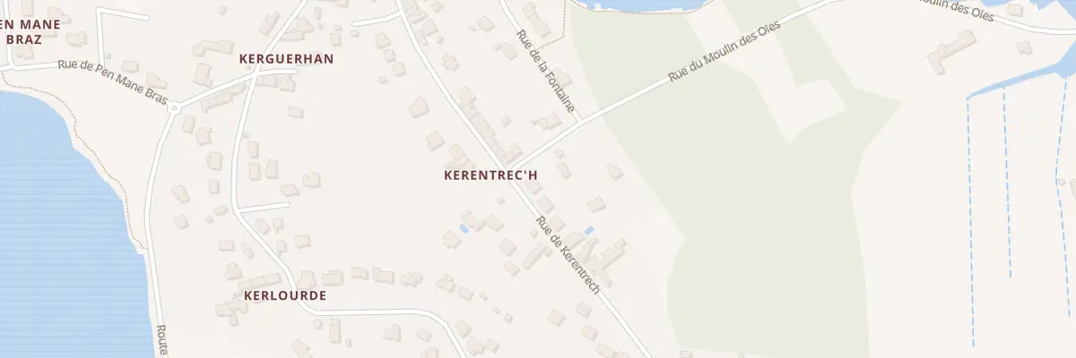 Plan du 48 Rue de Kerentrech à Belz