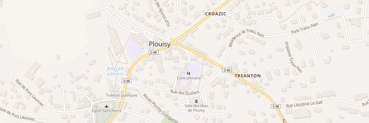 Plan du 8 Rue de Traou Nen à Plouisy