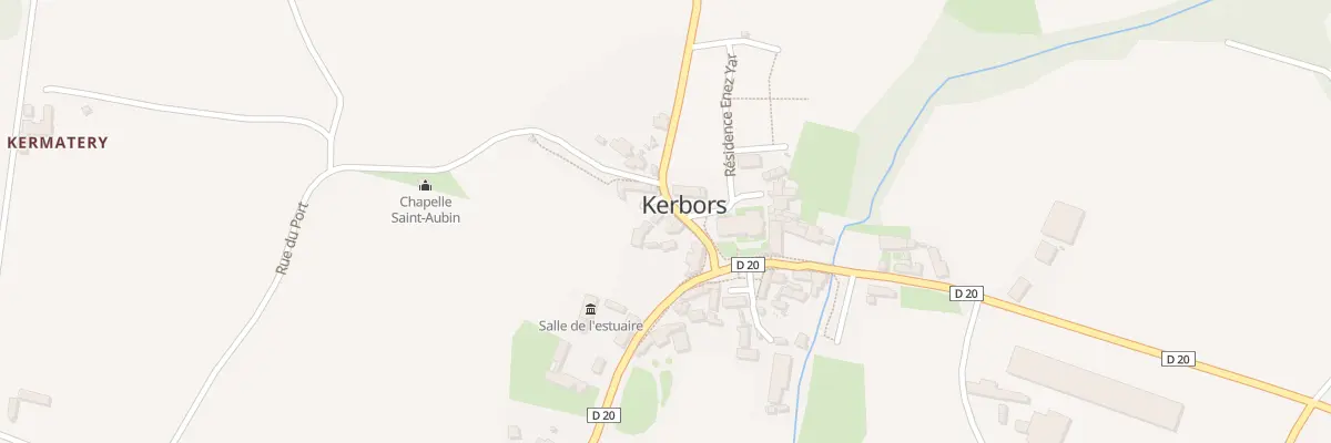 Plan du 4 Pl de la Mairie à Kerbors