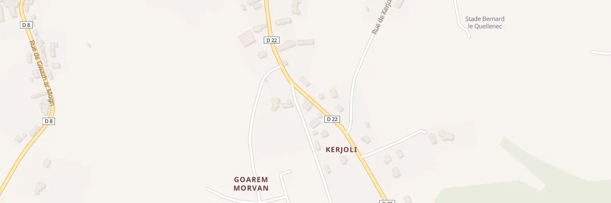 Plan du 26 Kerjoly à Bourbriac
