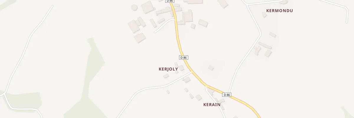 Plan du 5237 Kerjoly à Plouëc-du-Trieux